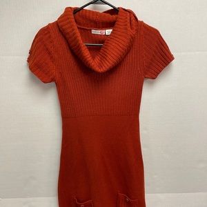 Woman’s Body Central size Small short sleeve sweater dress.
